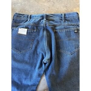 Key Performance Comfort Men's Denim Jeans Relaxed Fit 5 Pocket 40/30